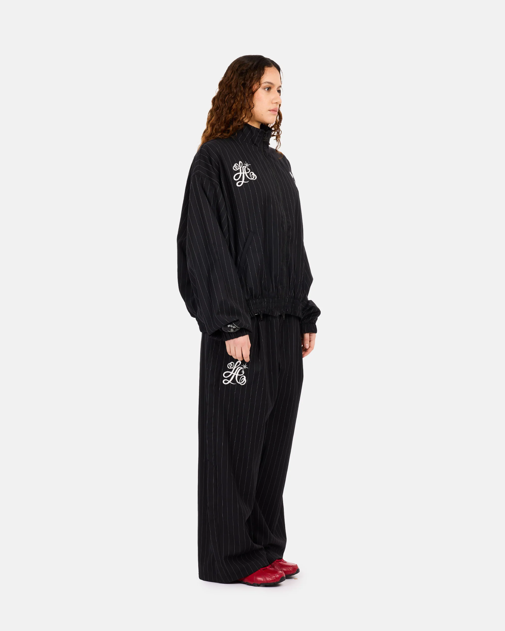 adidas Originals x Willy Chavarria Pinstripe Track Jacket - Image 3