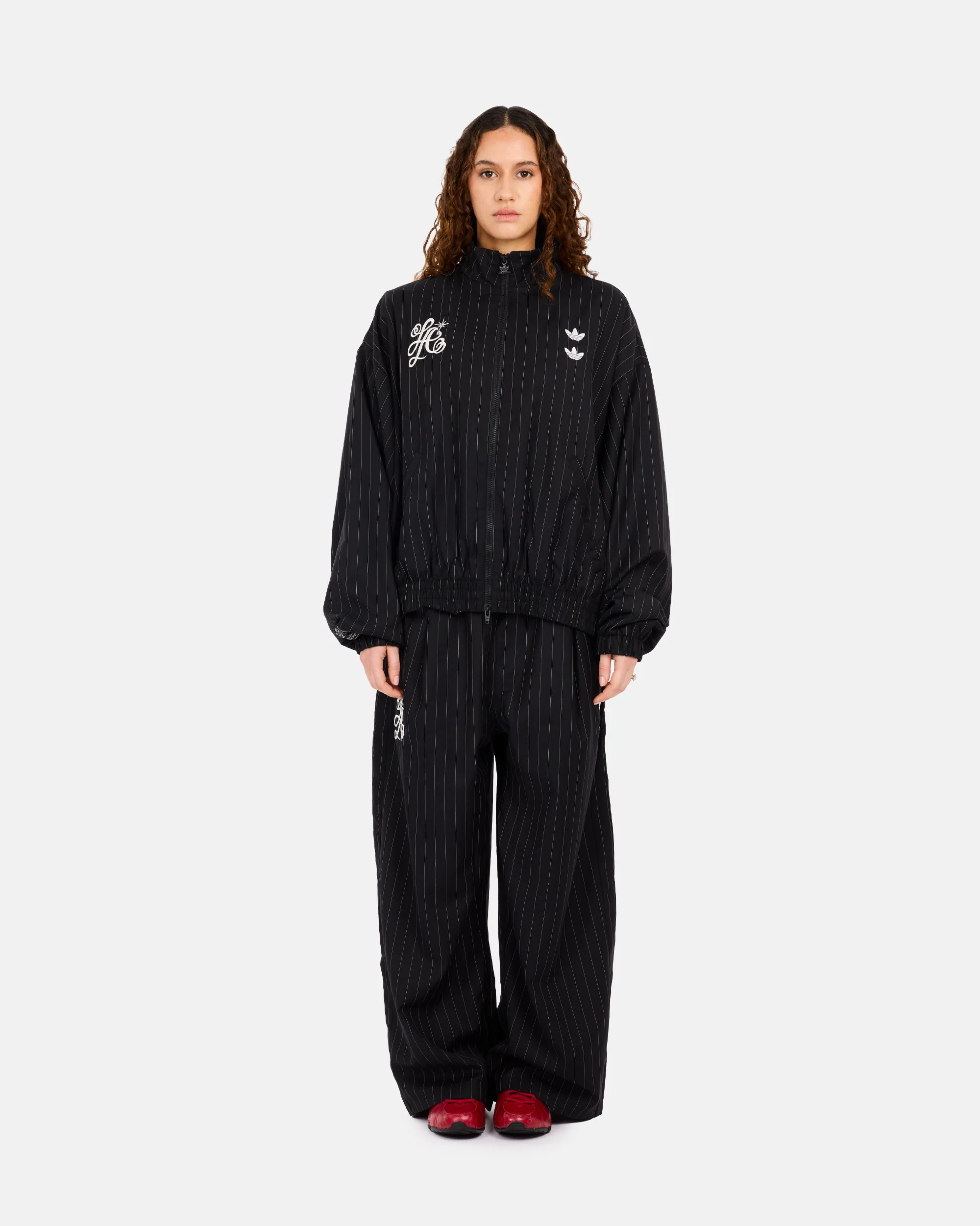 adidas Originals x Willy Chavarria Pinstripe Track Pant - Image 2