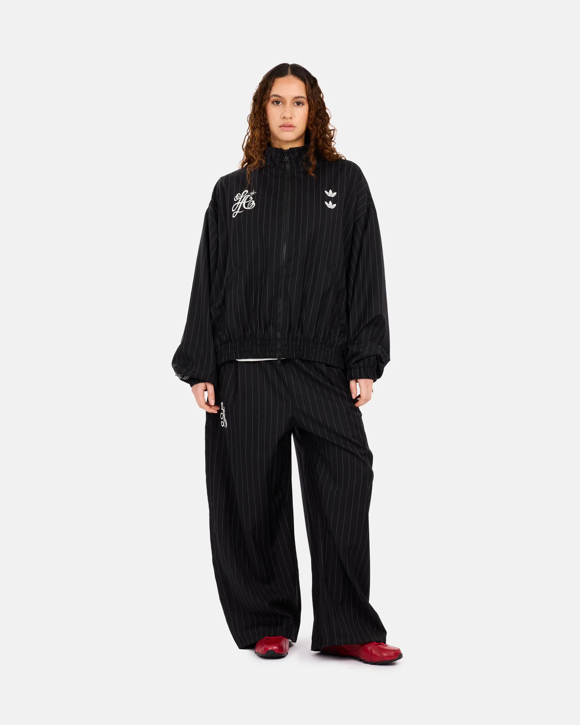 adidas Originals x Willy Chavarria Pinstripe Track Pant - Image 5