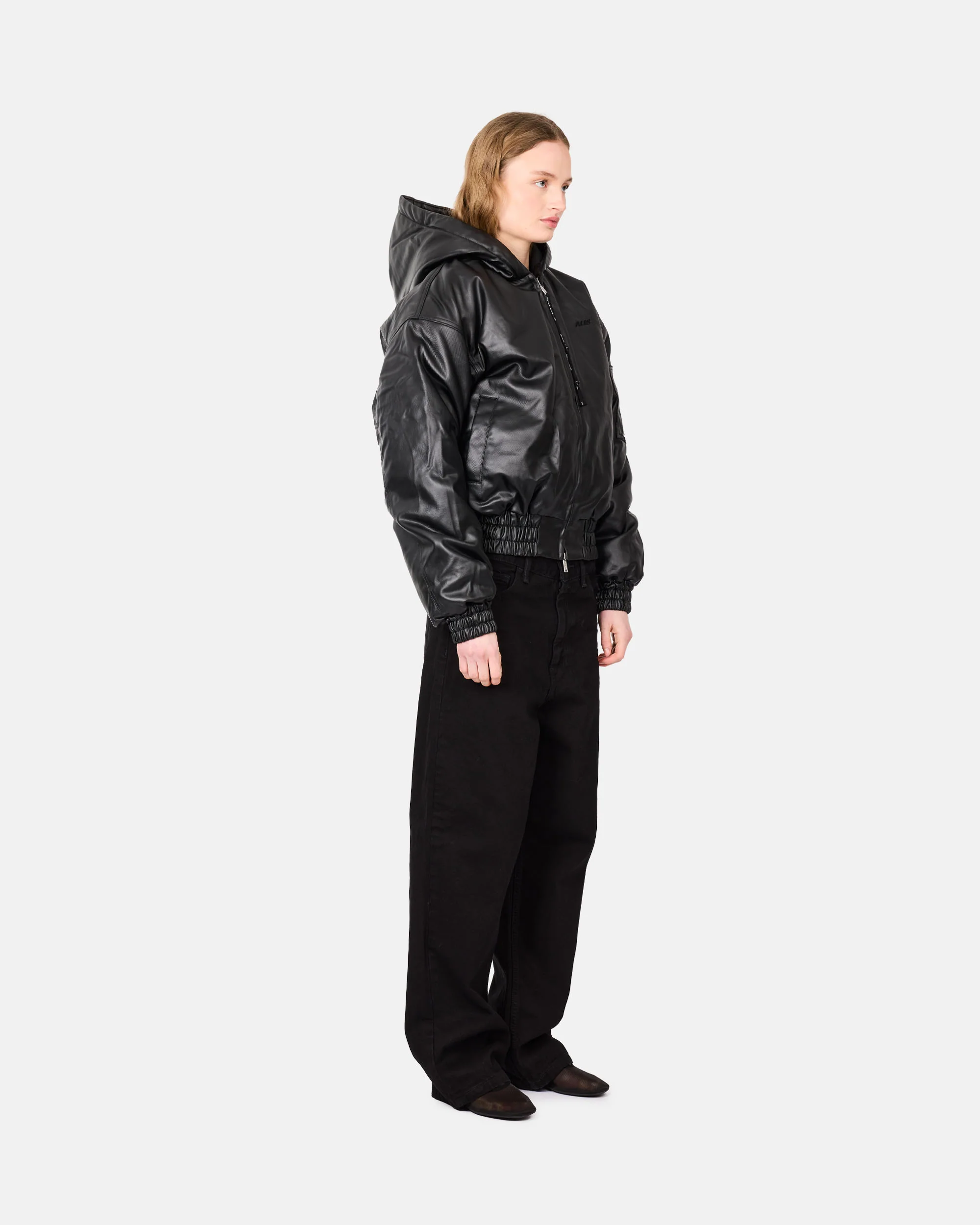 Hoiy Oversized Bomber Jacket - Image 3