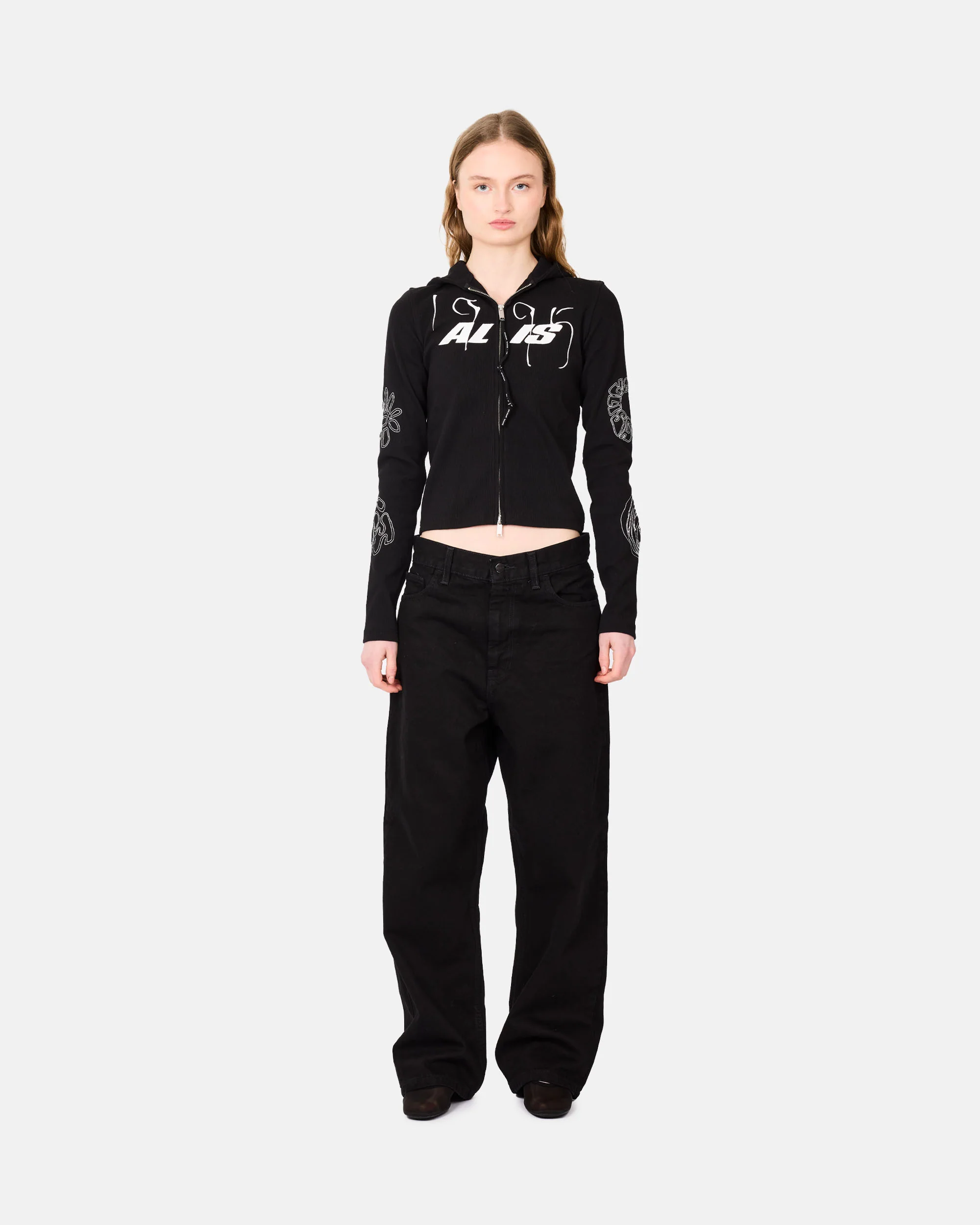 Nortey Rib Jersey Hoodie - Image 5