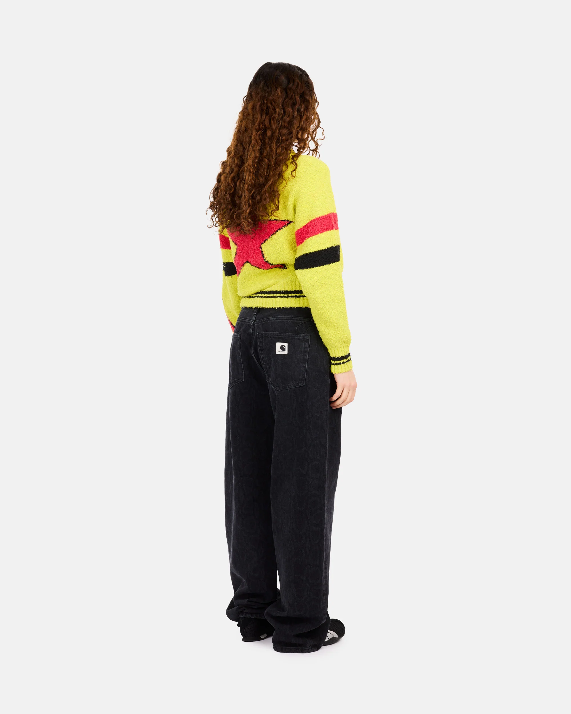 Acid Boucle Knit Crew - Image 4