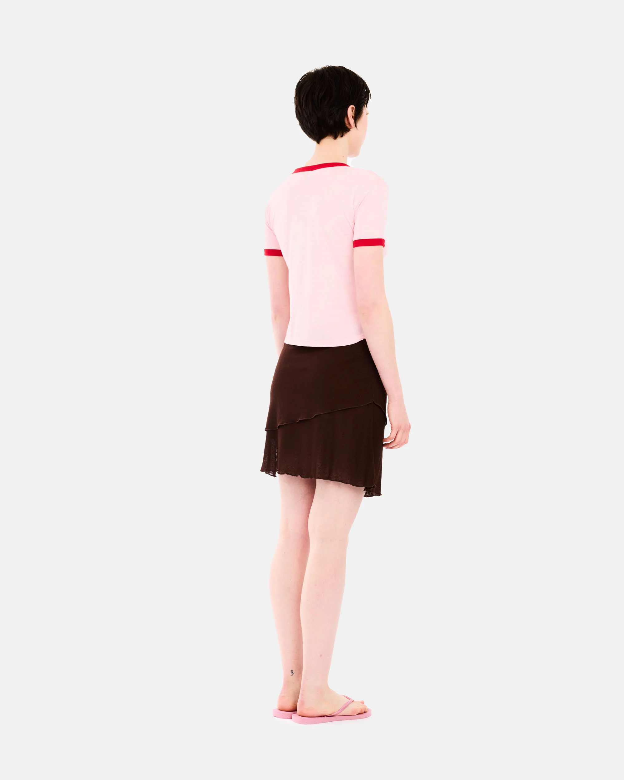 Who Knows Ss Ringer Tee - Image 3
