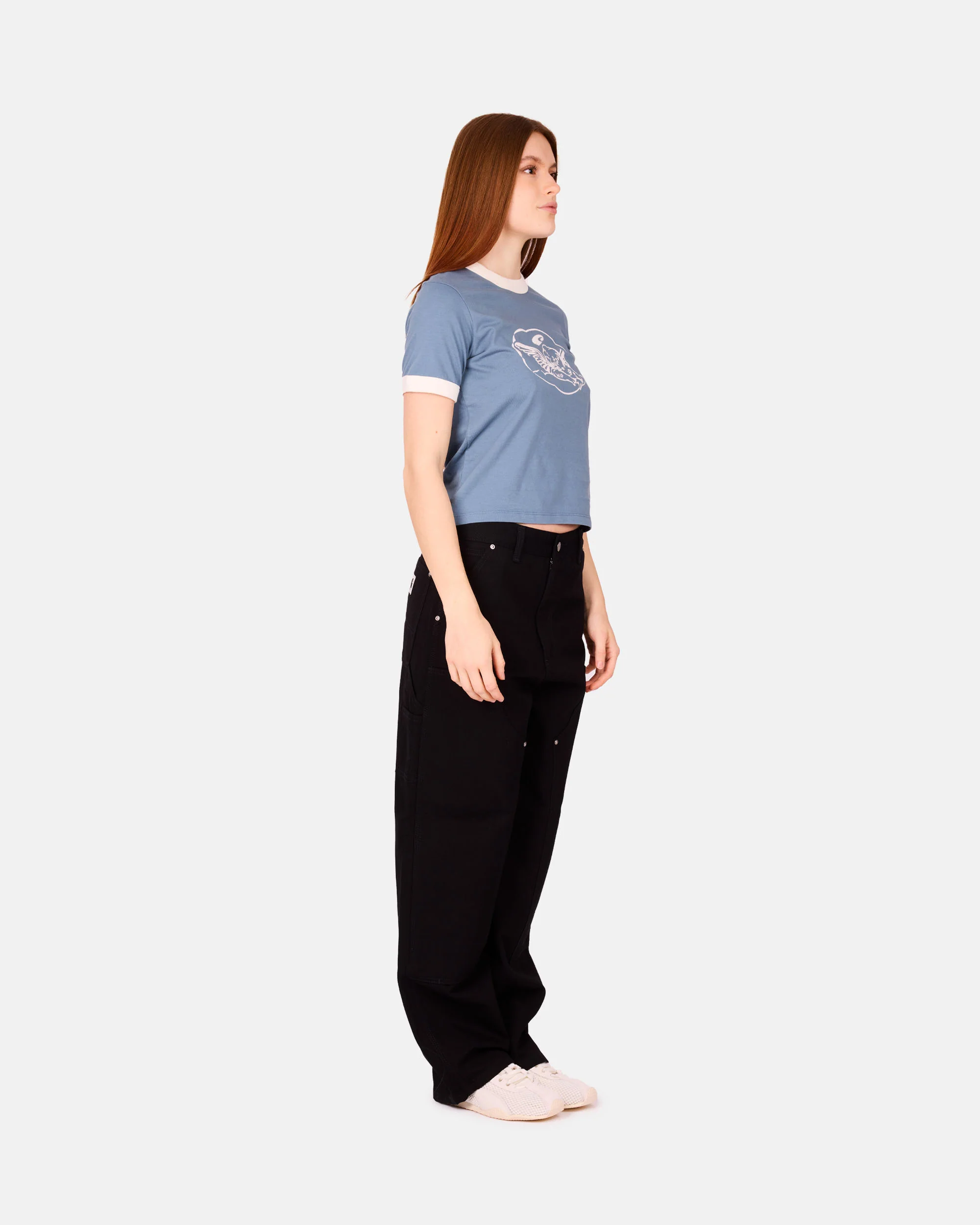 Reminiscing Ringer T-Shirt Organic Cotton T-shirt - Image 3