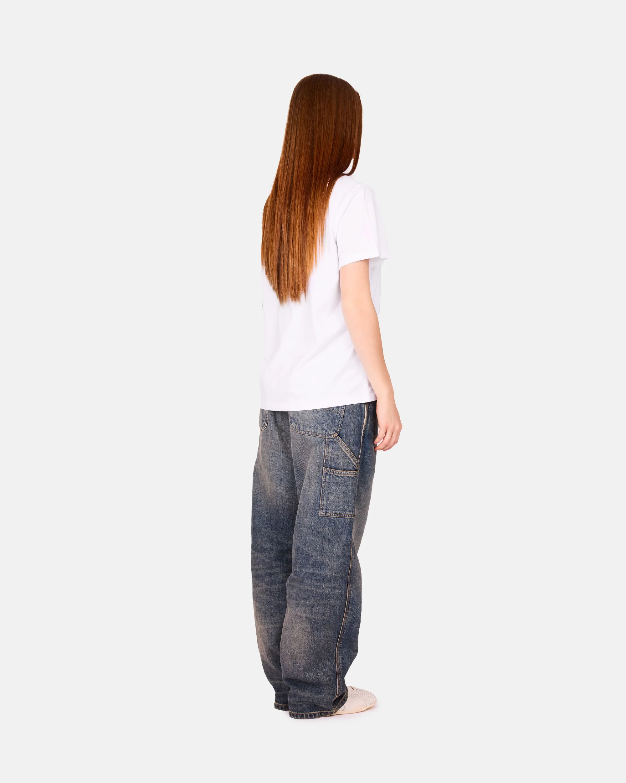 Basic Cotton Jersey T-shirt Boots Print - Image 4