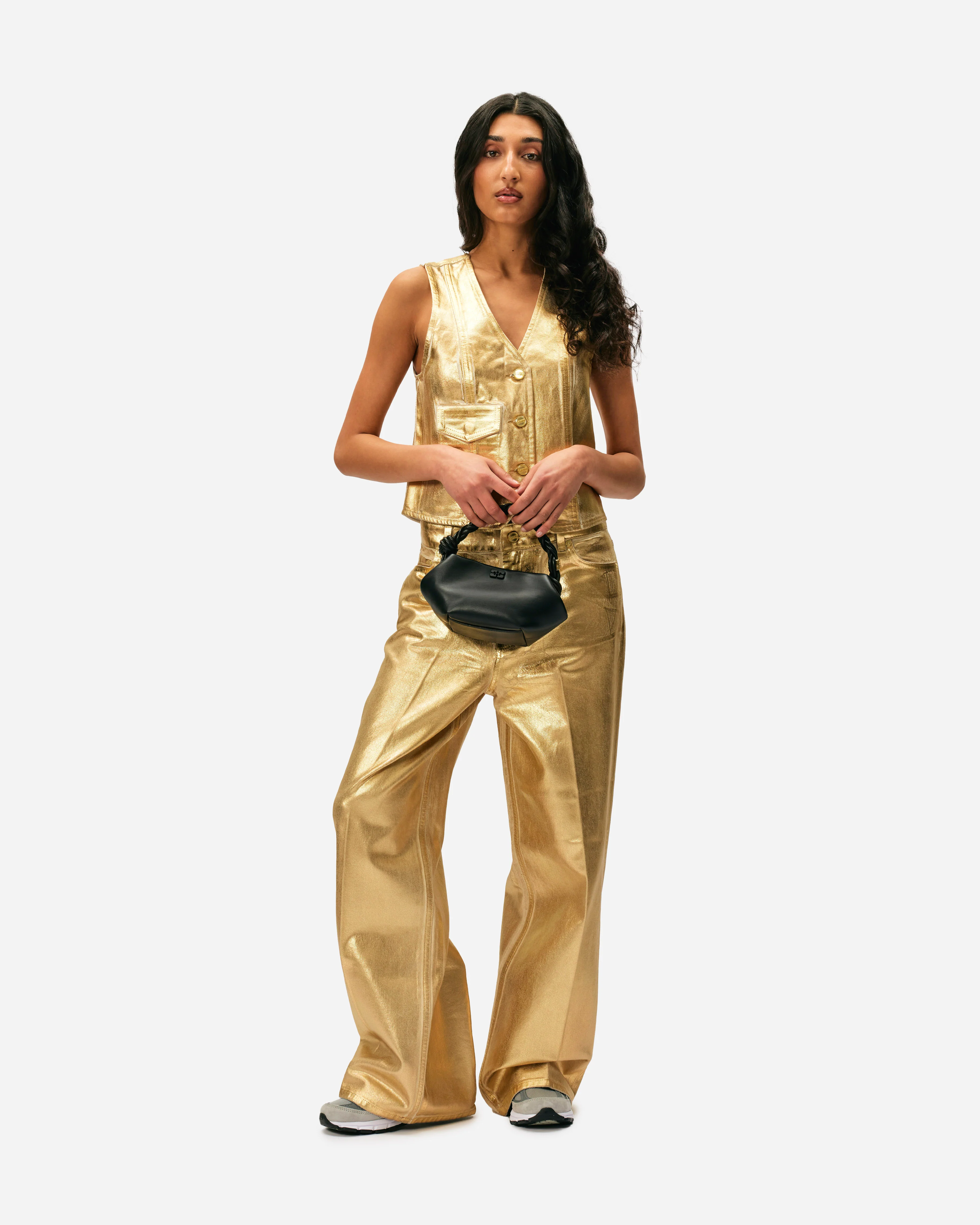 Foil Denim Vest - Image 6