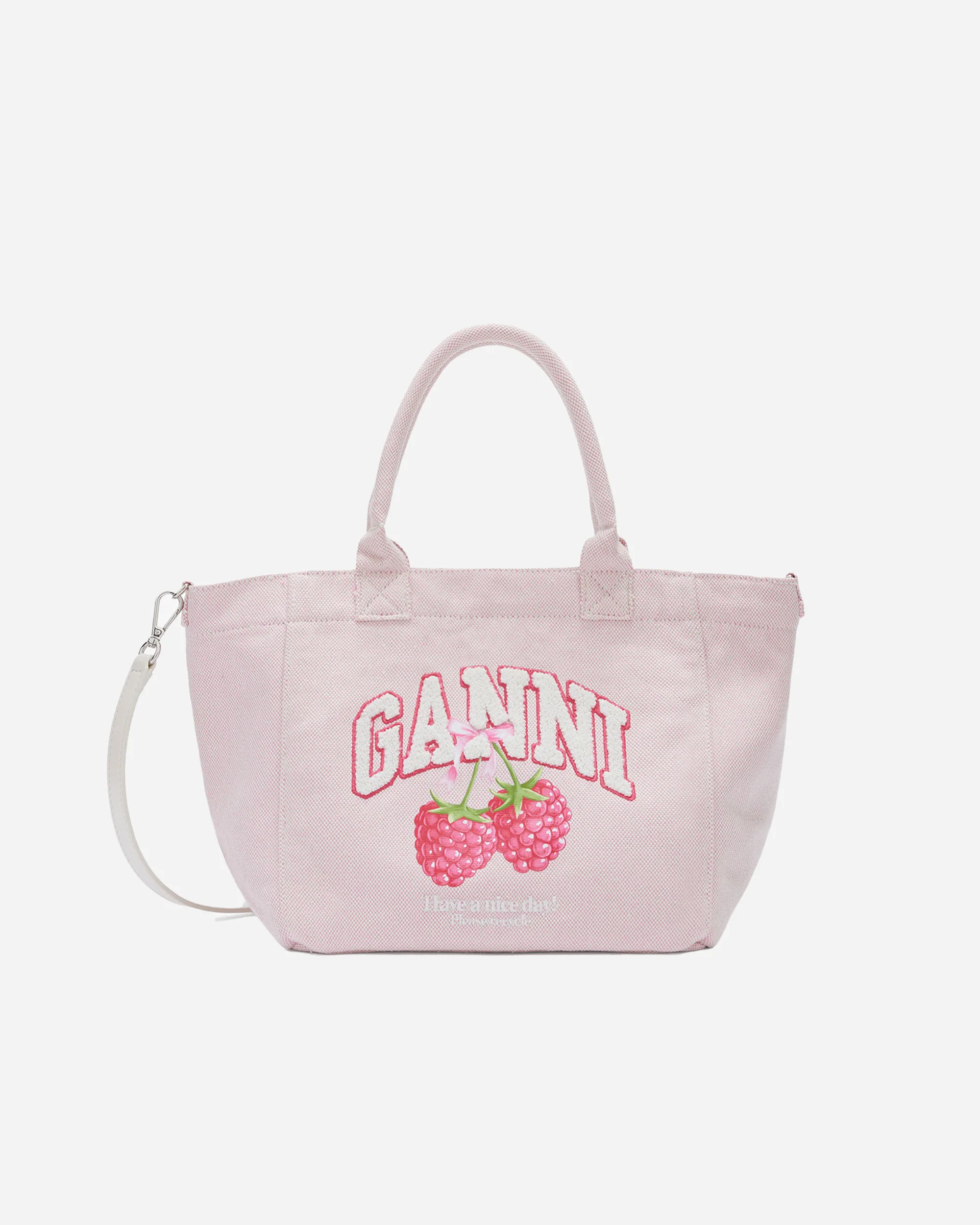 Small Easy Shopper Raspberry Print