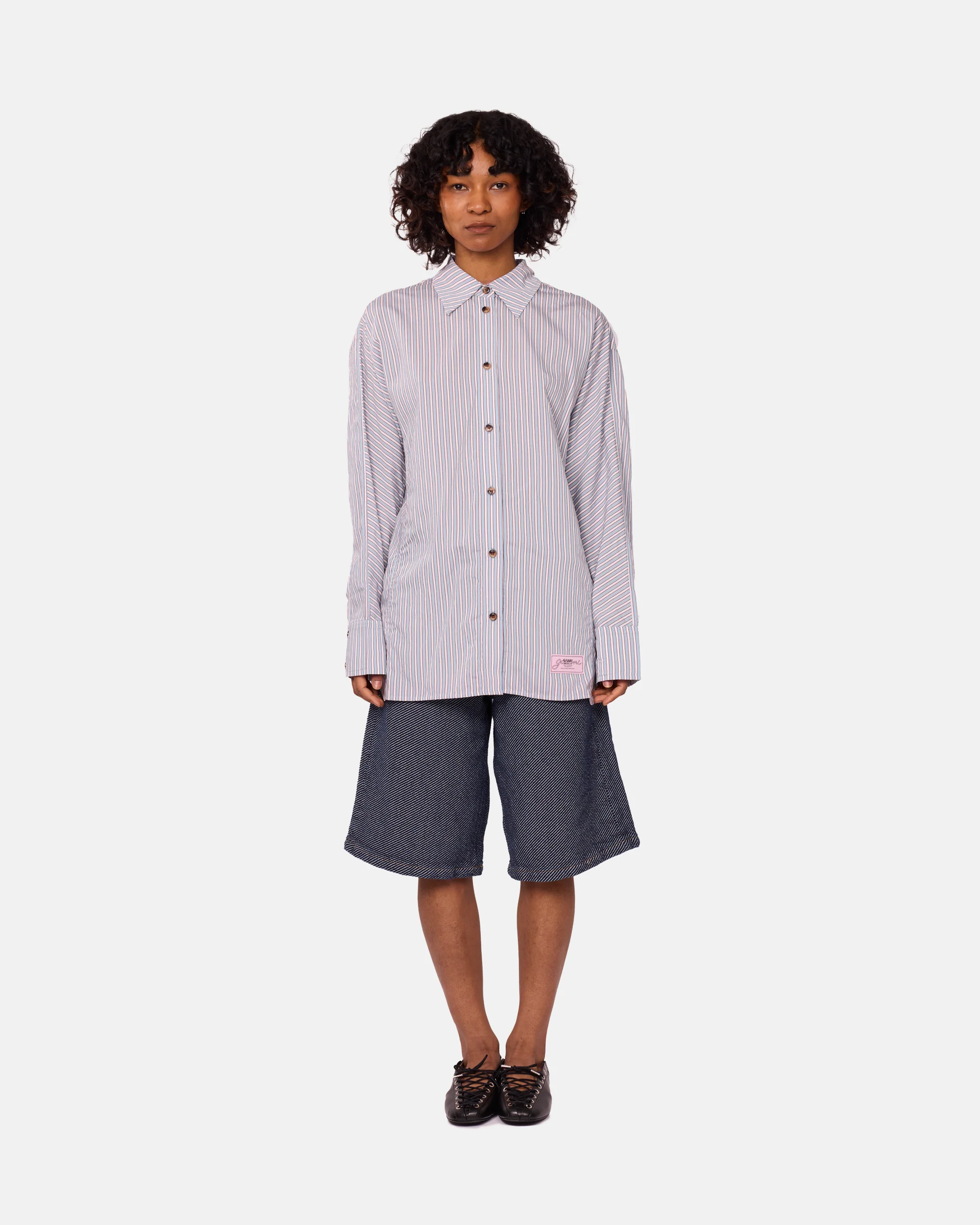 Yarn Dyed Stripe Shirt - Image 2