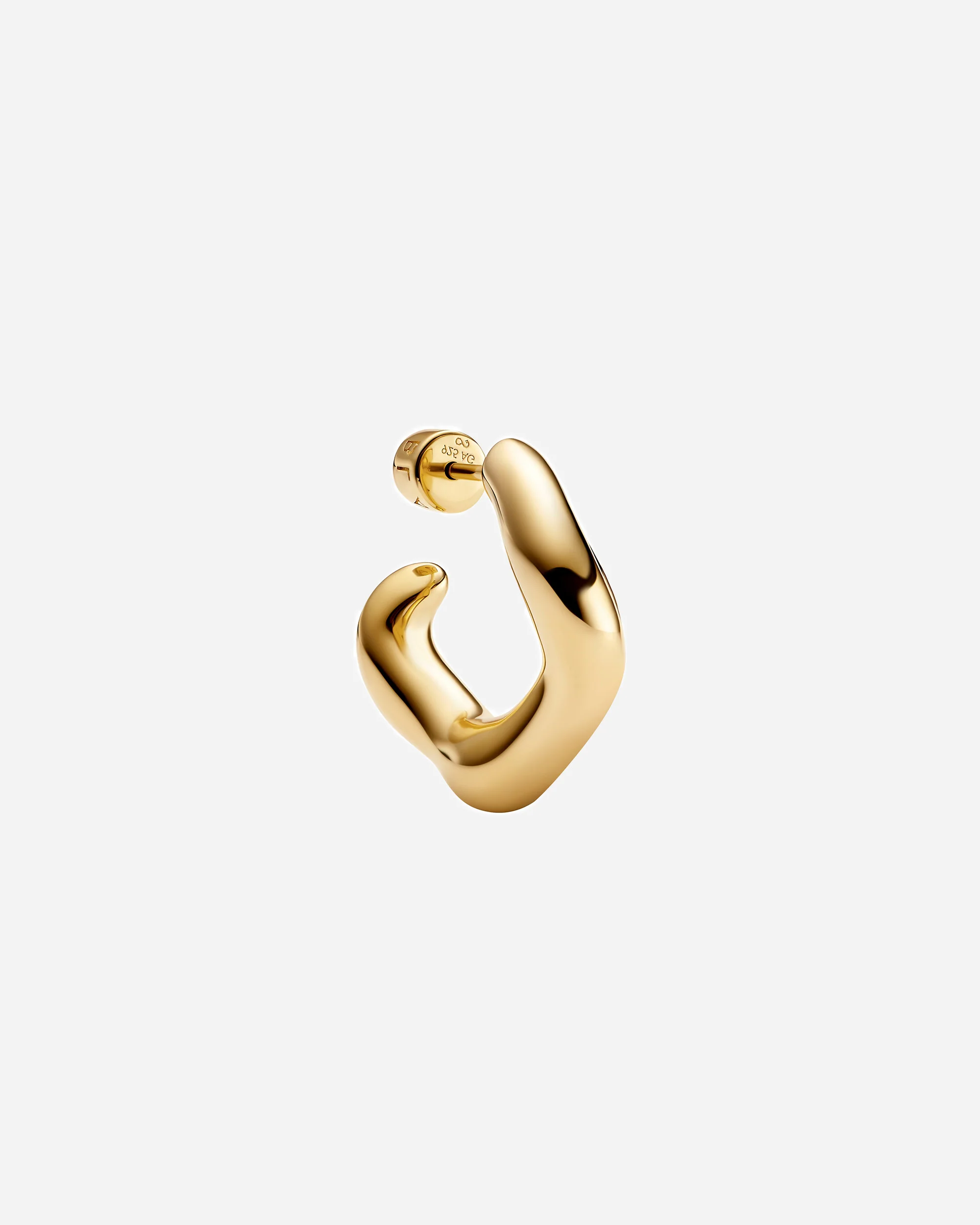 Anil Hoop Large Gold - Left