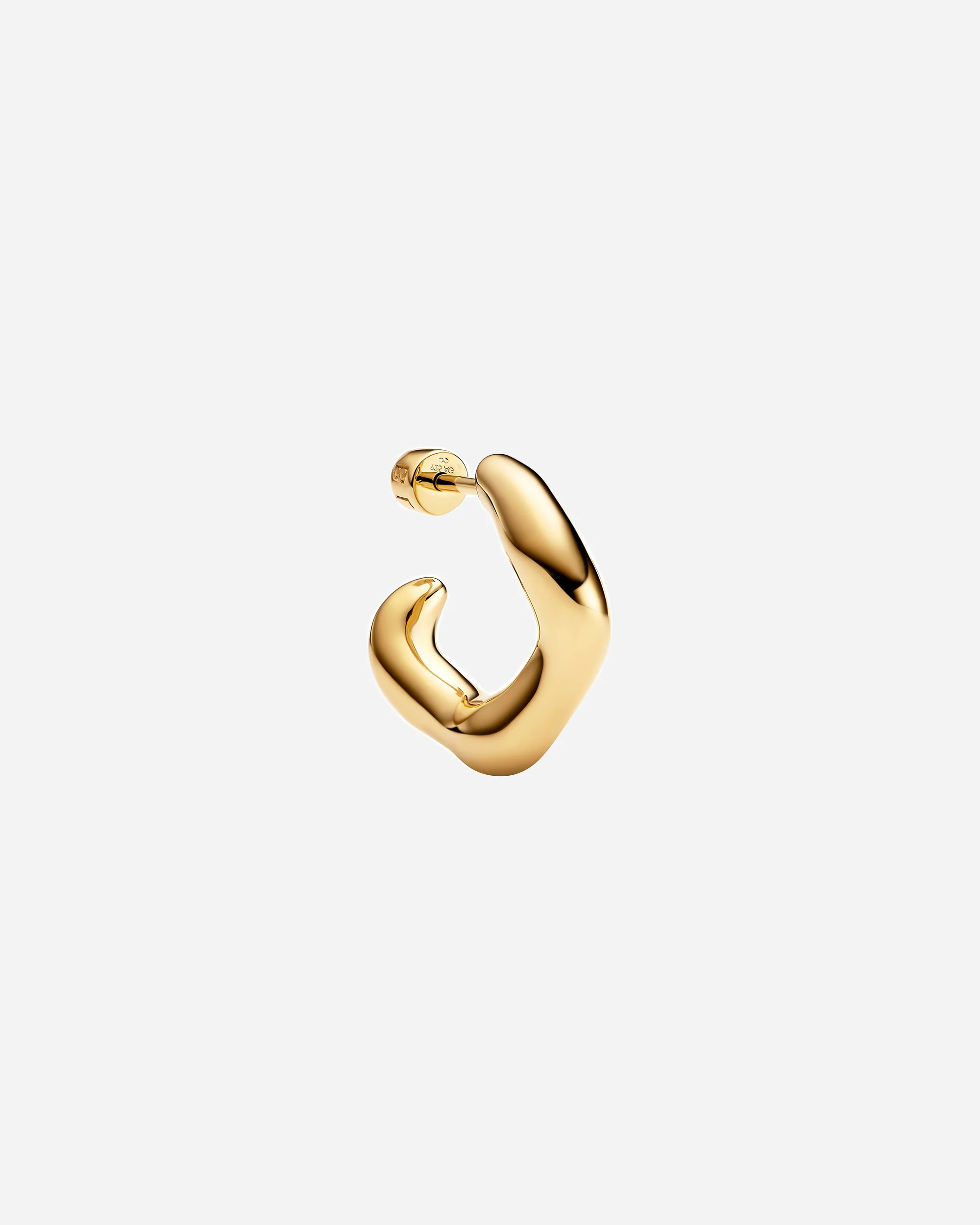 Anil Hoop Small Gold - Left