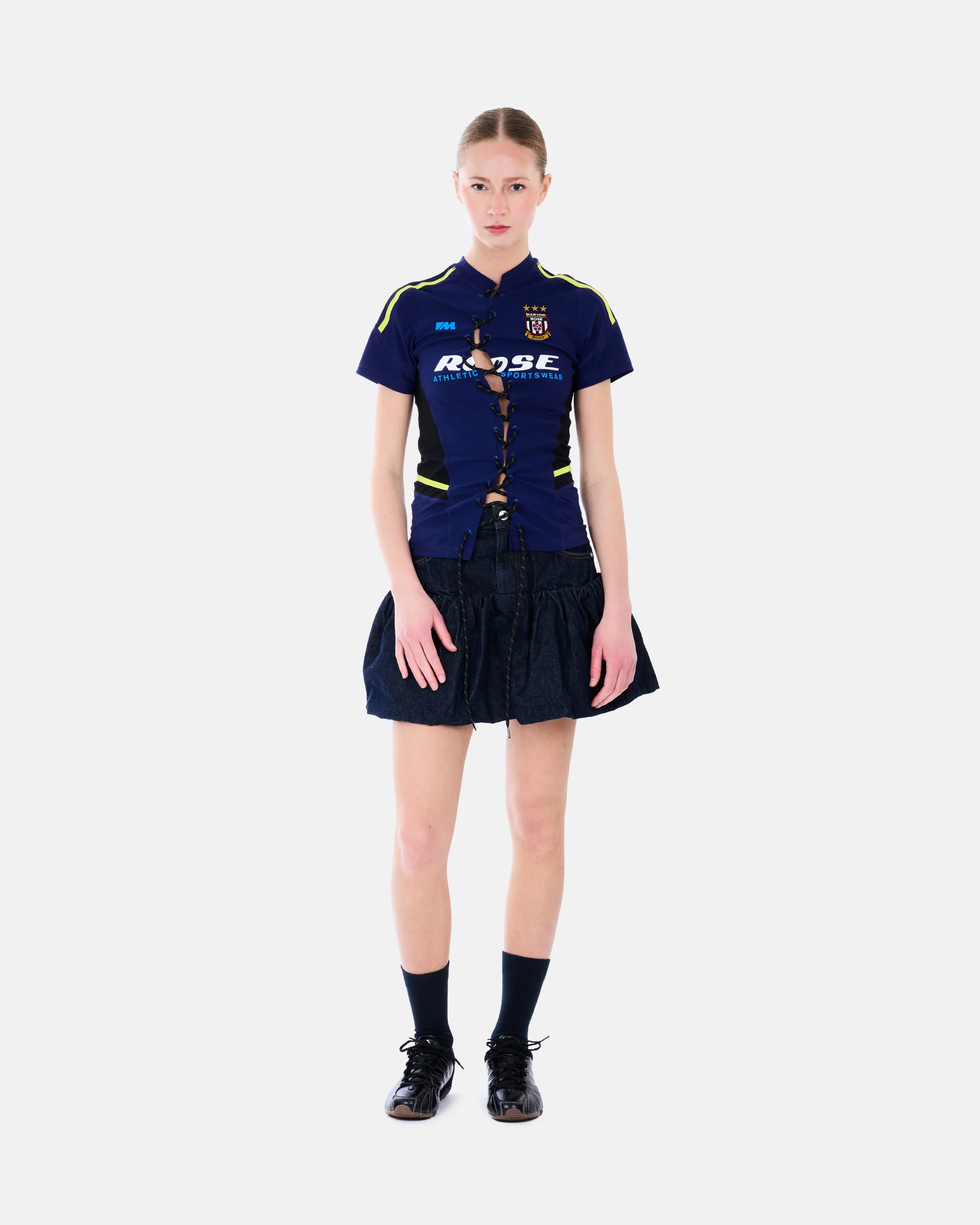 Lace Up Football Top - Image 2