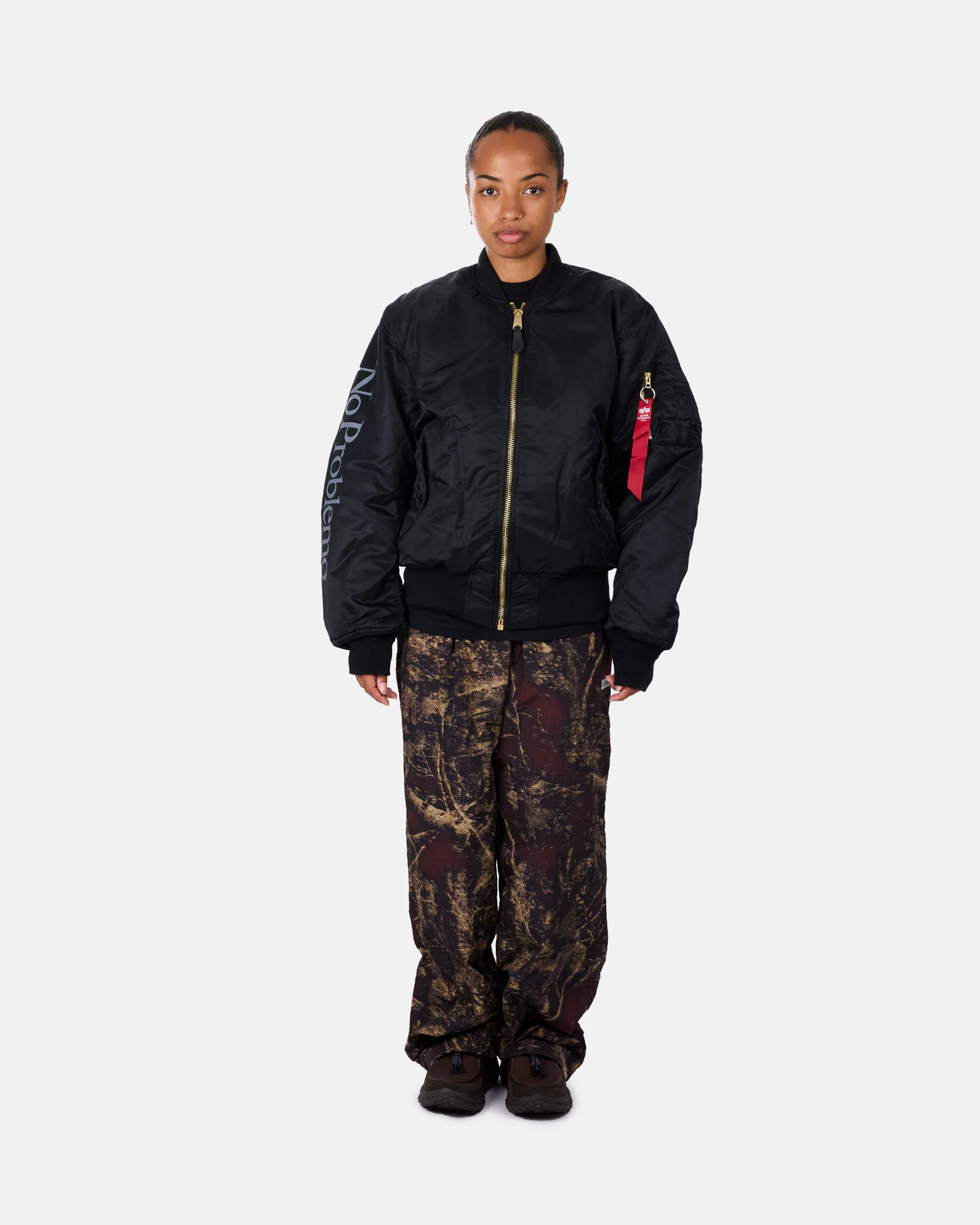 Alpha Industries No War MA-1 Jacket - Image 4