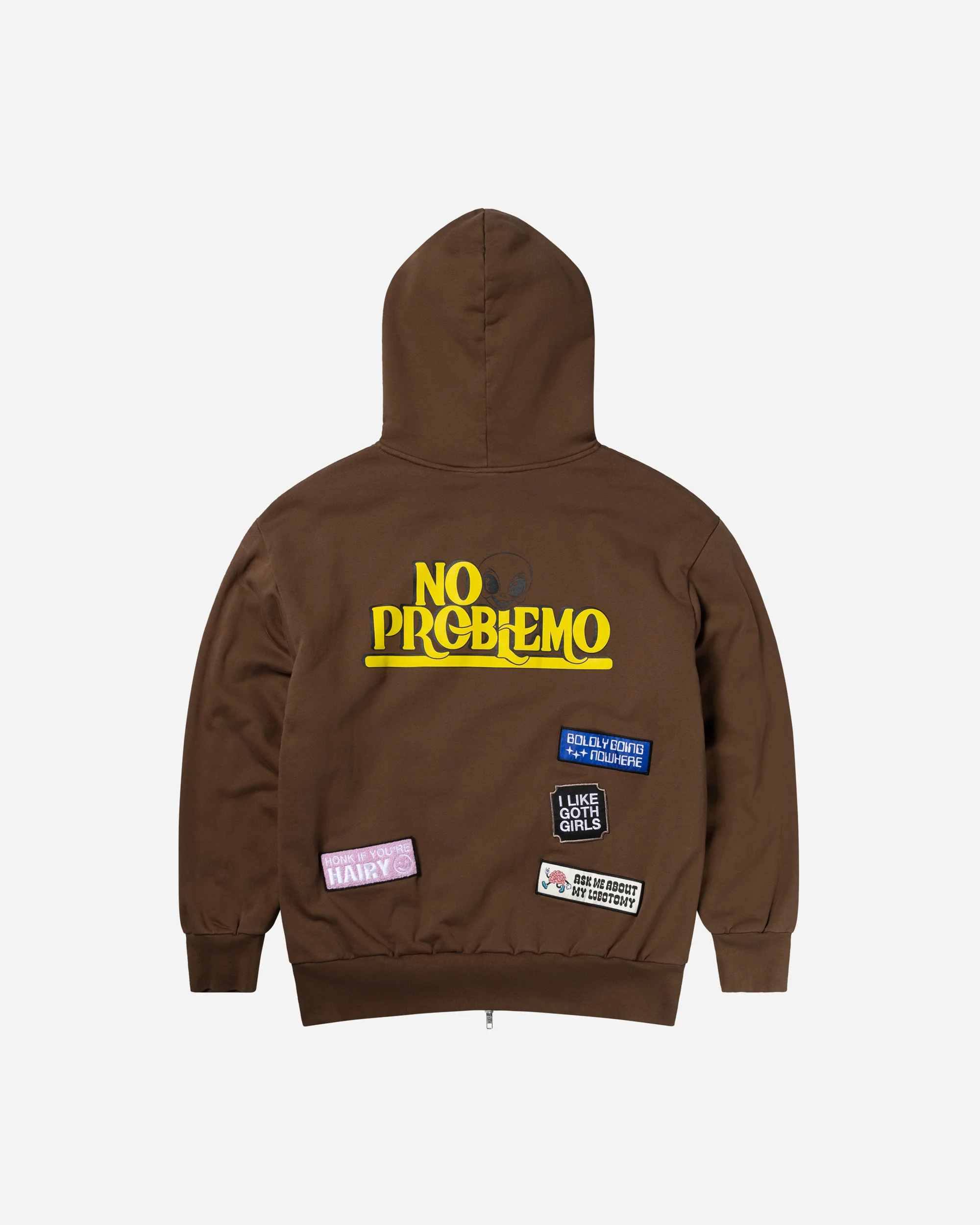 Sticker Zip Thru Hoodie - Image 3