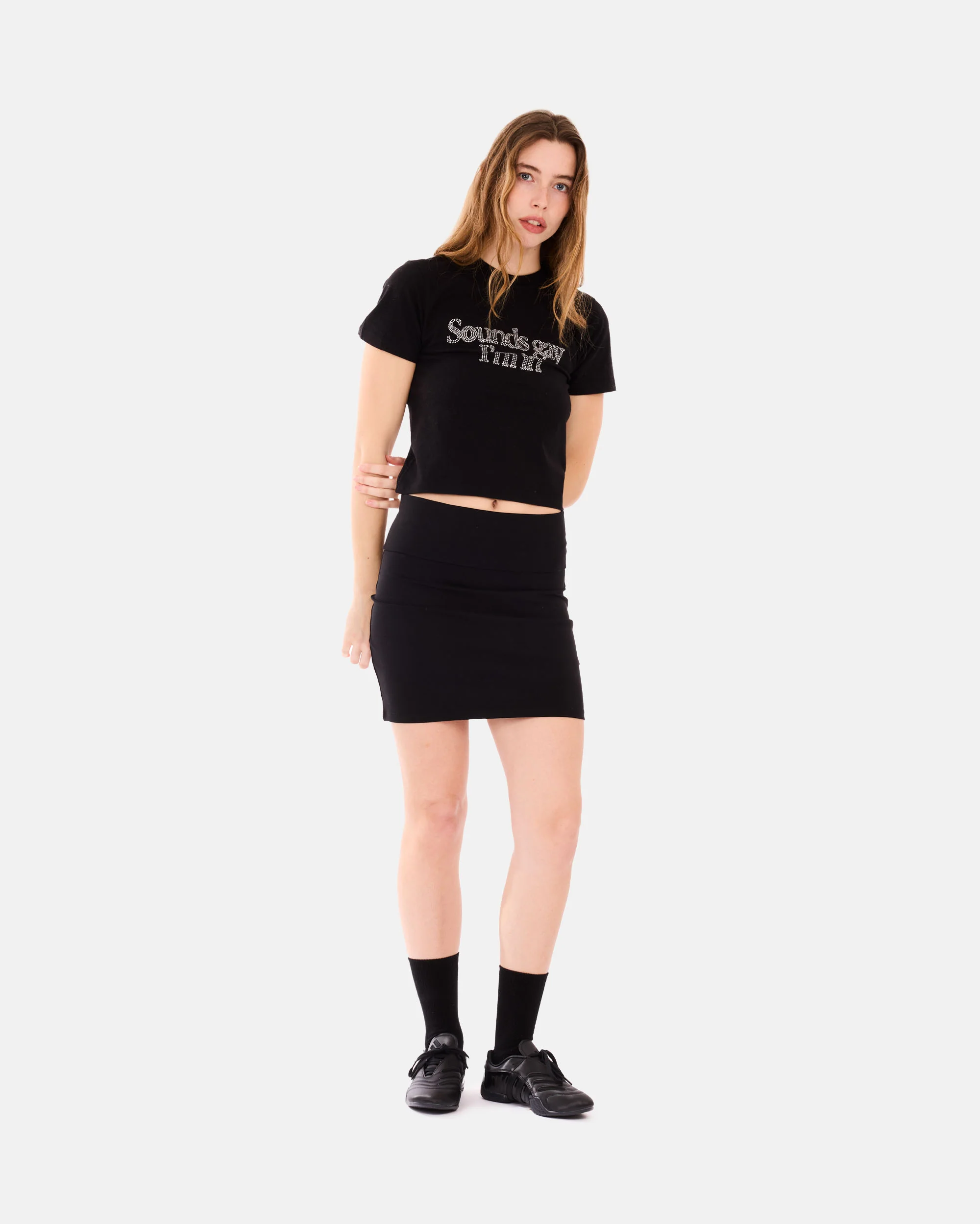 Core Foldover Mini Skirt - Image 5
