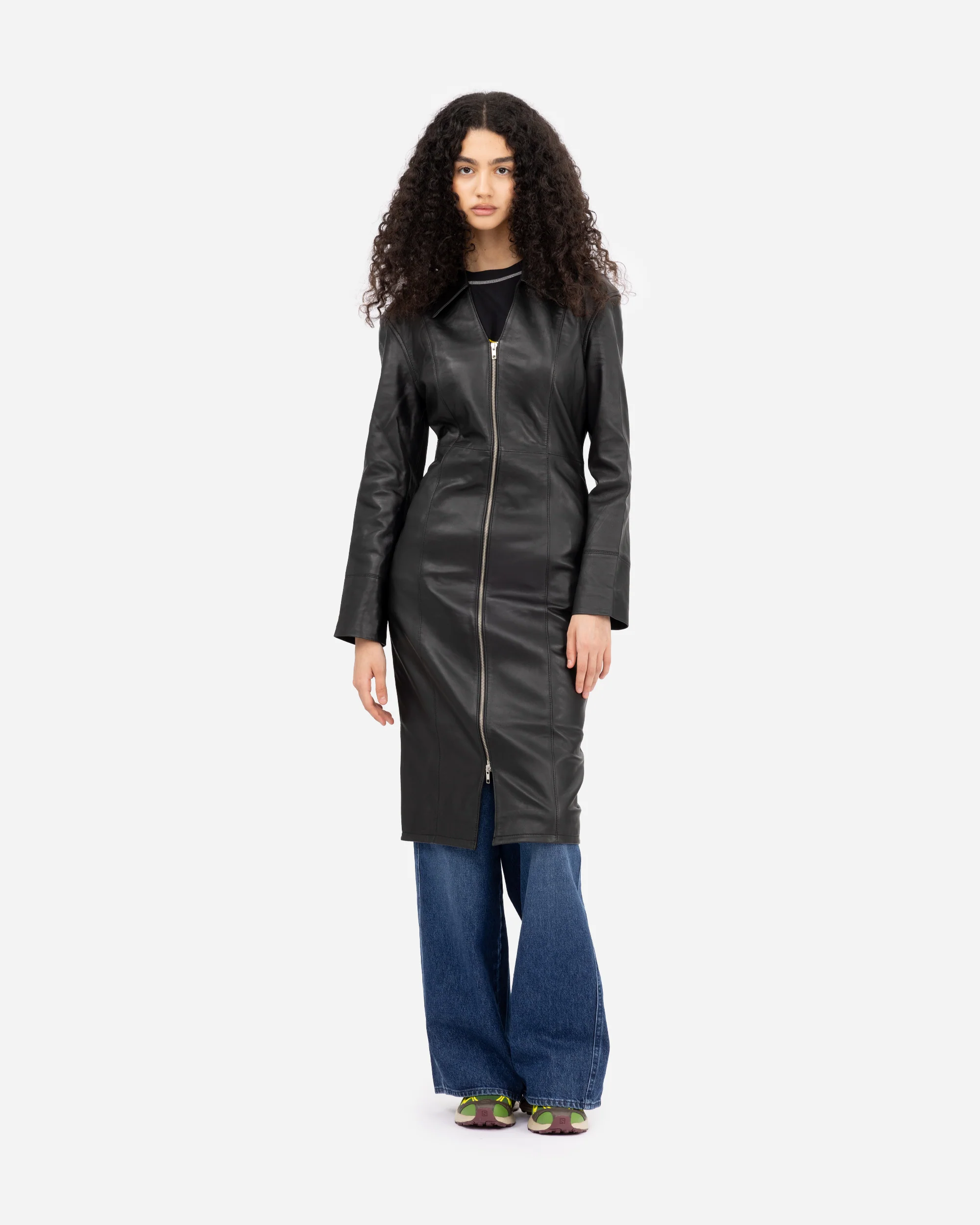 Glory Leather Dress - Image 6