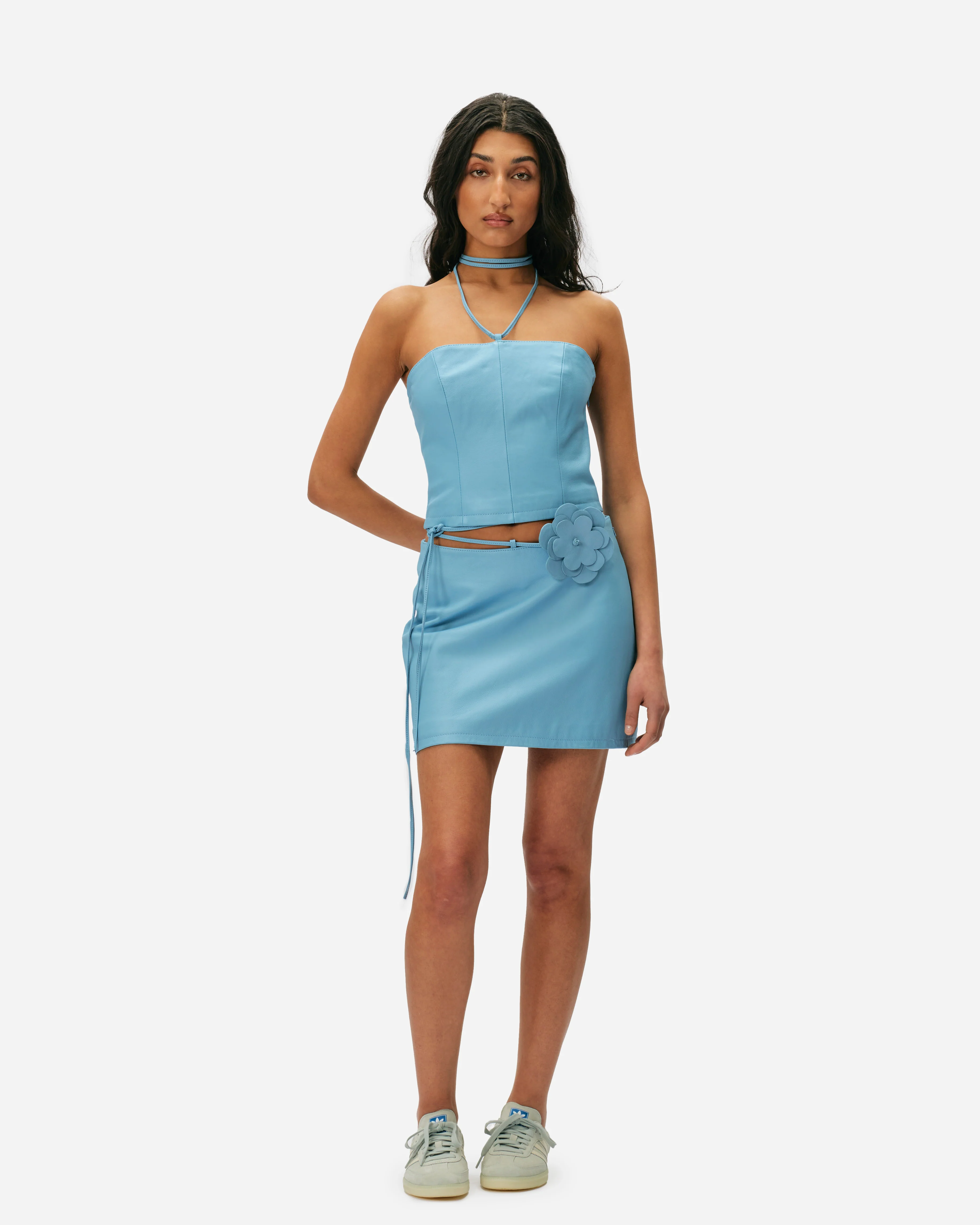 Kicky Leather Skirt - Image 2