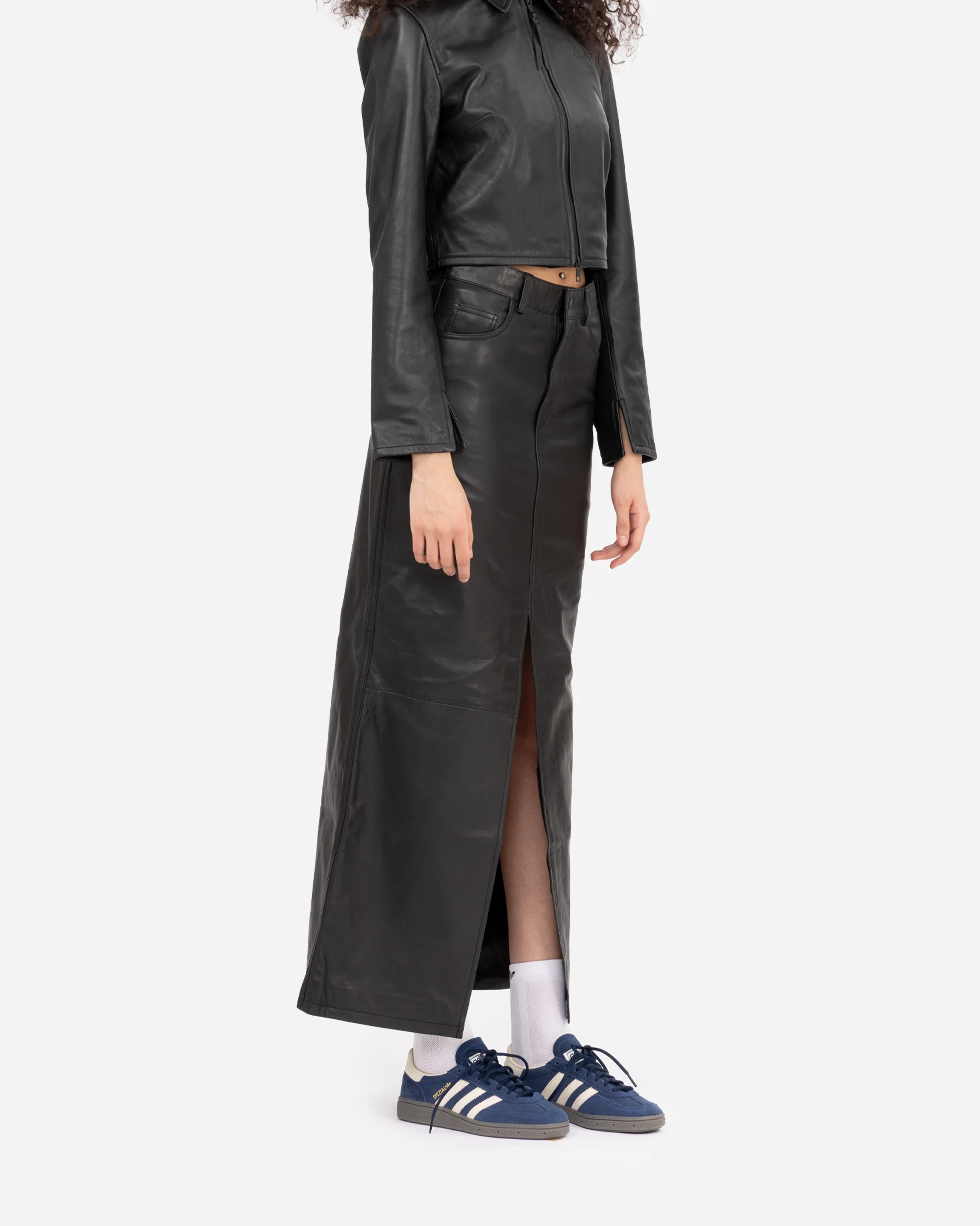 Roadie Leather Skirt - Image 5