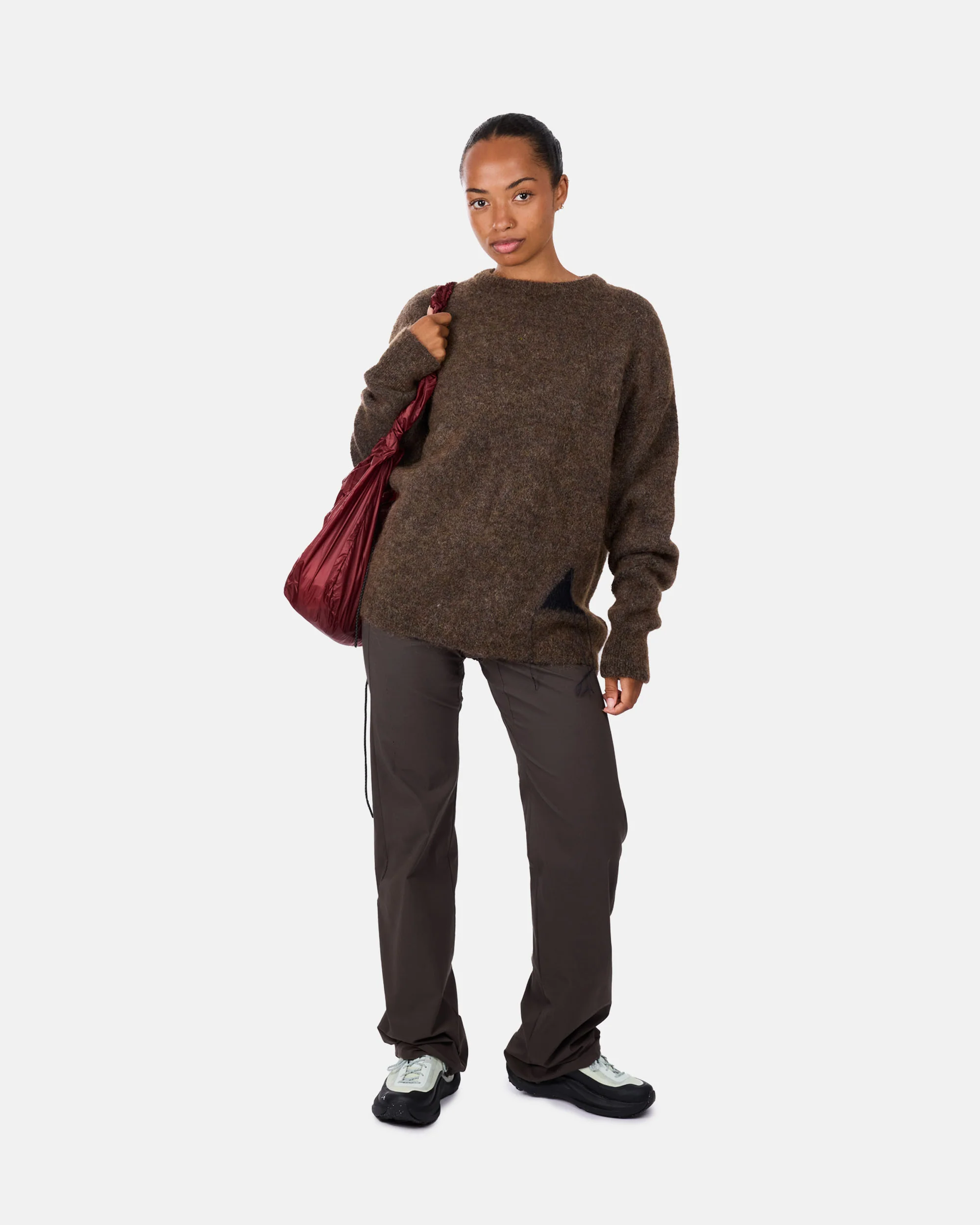 Dropstitch Mohair Knit Crewneck - Image 5